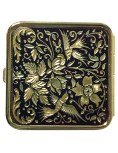 Handcrafted Damascene Pillbox from Toledo, Spain