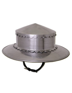 Medieval Kettle helmet, 14th century