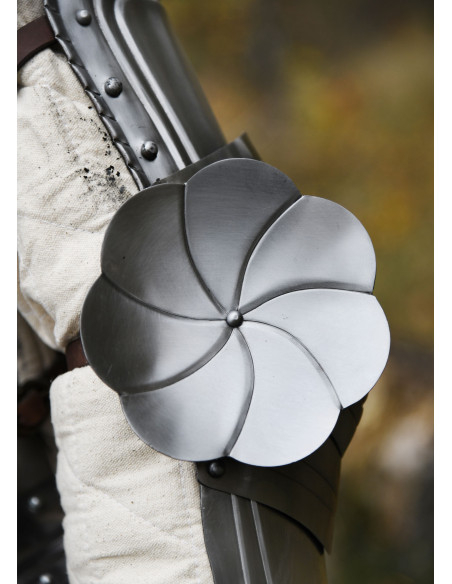 Pair of medieval gothic bracers (XV-XVI)