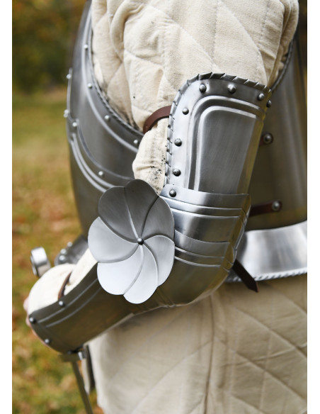 Pair of medieval gothic bracers (XV-XVI)