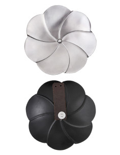 Pair of medieval Besagues for armor, 15th century