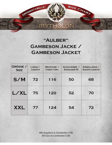 Medieval cotton gambeson model...