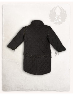 Medieval gambeson model Arthur, black 2