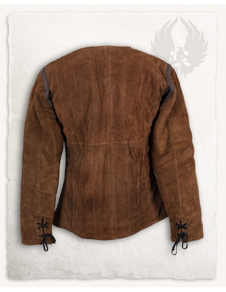 Medieval suede gambeson model Aulber,...