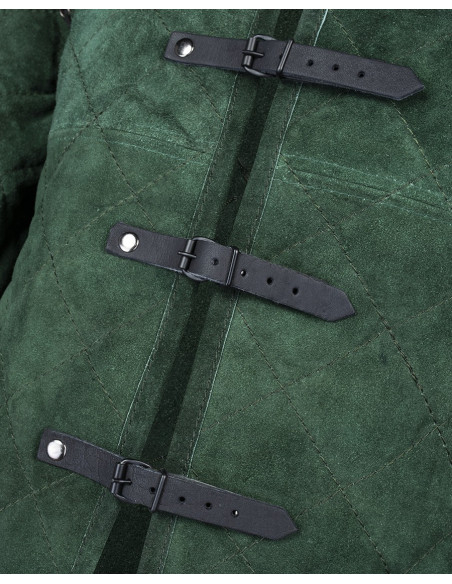 Medieval suede gambeson model Arthur,...