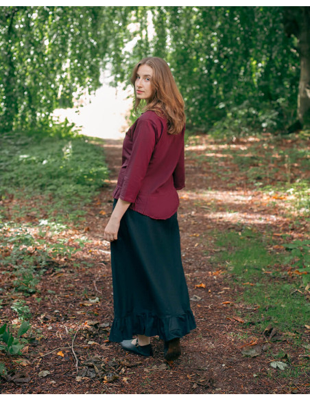 Medieval cotton blouse model...