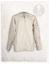 Simon medieval cotton shirt, cream