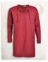Medieval cotton tunic Wolfram model, burgundy