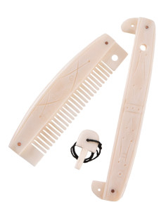 Medieval bone comb (12 cm.)