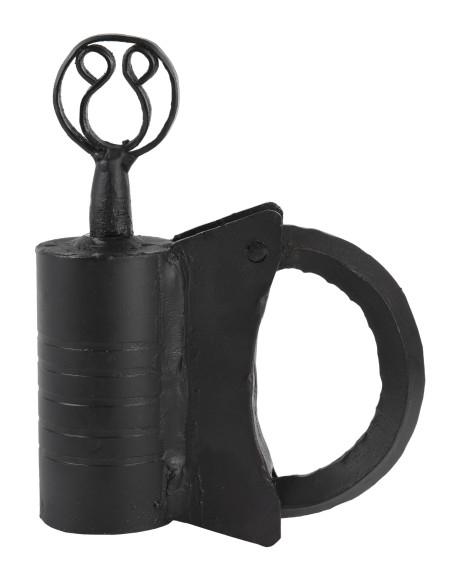 Medieval wrought iron padlock (11x4 cm.) Medieval wrought iron padlock (11x4 cm.)