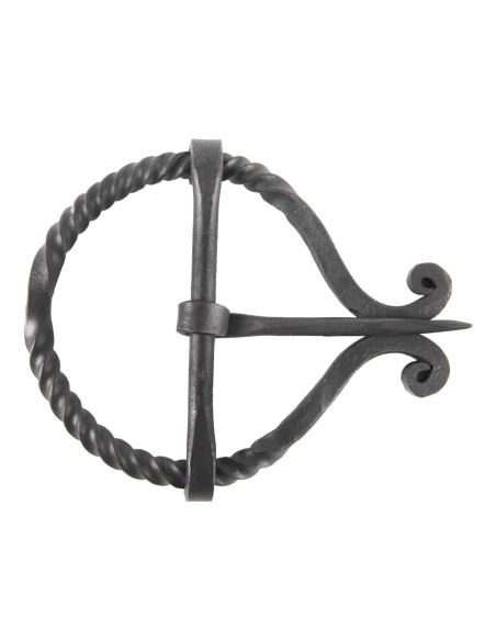 Medieval belt buckle in wrought iron... Medieval belt buckle in wrought iron...