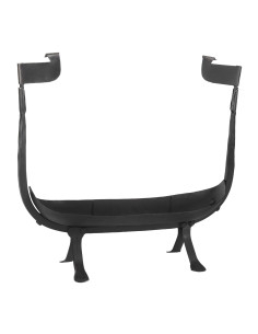 Viking ship candle holder, wrought iron