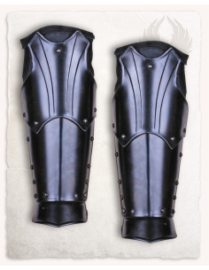 Medieval Fafnir model bracers, blackened finish