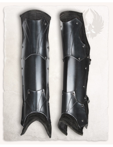 Medieval Padded Fafnir Greaves,...
