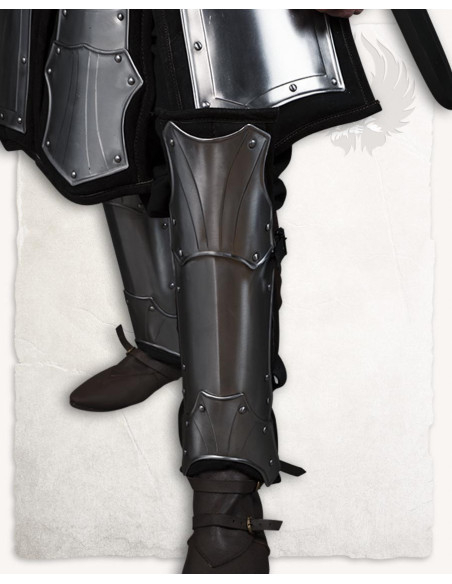 Medieval Padded Fafnir Greaves,...