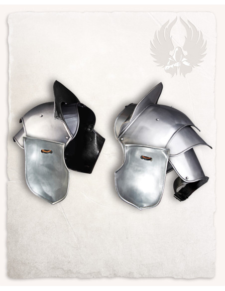Medieval shoulder pads Galahad model,... Medieval shoulder pads Galahad model,...