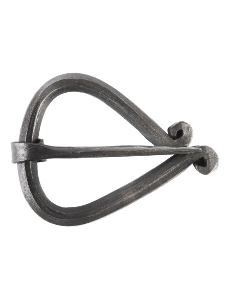 Medieval wrought iron buckle (6.5 cm.)