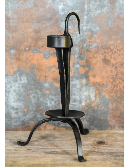 Medieval hand-forged table candelabra...