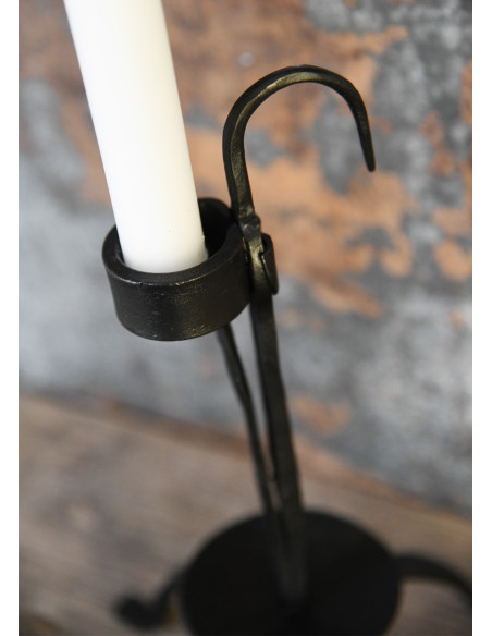 Medieval hand-forged table candelabra...