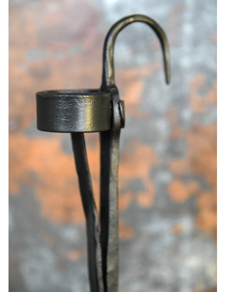 Medieval hand-forged table candelabra...