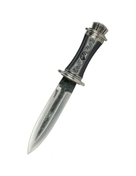 Dagger with scabbard engraved eagle