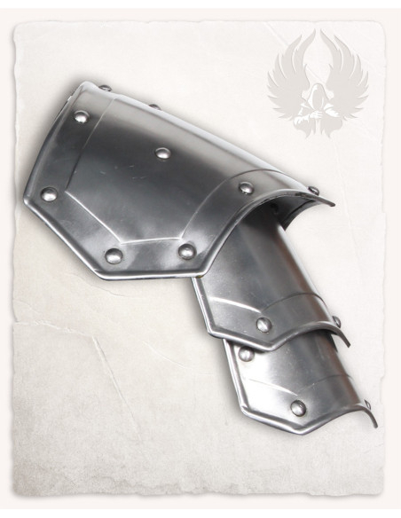 Medieval steel shoulder pads Mina...