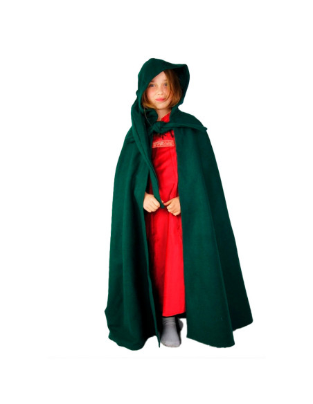 Medieval Cape with Hood for Children,... Medieval Cape with Hood for Children,...