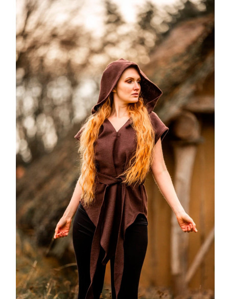 Medieval brown archer's tunic, Aldón... Medieval brown archer's tunic, Aldón...