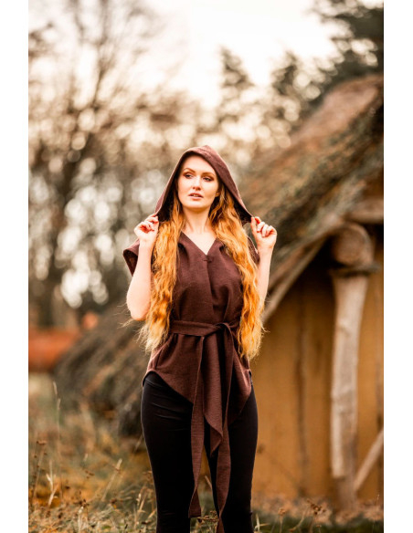 Medieval brown archer's tunic, Aldón... Medieval brown archer's tunic, Aldón...