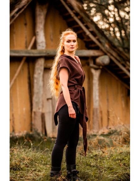 Medieval brown archer's tunic, Aldón... Medieval brown archer's tunic, Aldón...