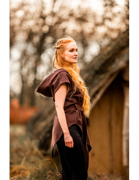 Medieval brown archer's tunic, Aldón... Medieval brown archer's tunic, Aldón...