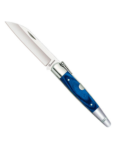 Blue stamina ratchet knife machete model number. 0 (leaf 8 cm.)