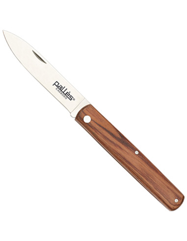 Palles brand carbon steel straight knife no. 0 (8 cm.)