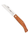 Pallés brand knife with wooden handle and stainless steel parrot beak blade. (7 cm.)