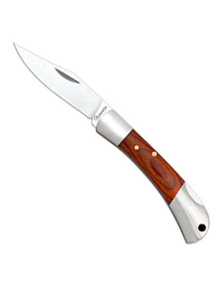 Albainox brand knife with red stamina...