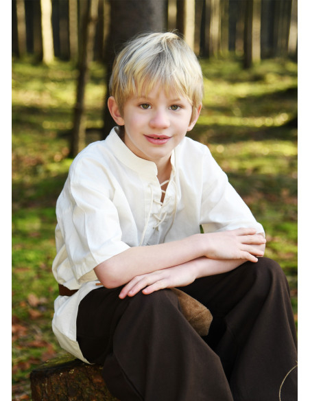 Medieval Nile shirt for boys, natural... Medieval Nile shirt for boys, natural...