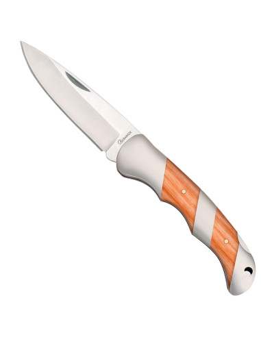 Albainox brand knife with wood-steel handle (8.50 cm.)