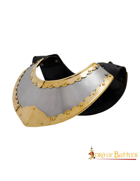 Medieval steel gorget Hussar model...
