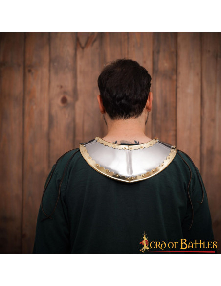 Medieval steel gorget Hussar model...