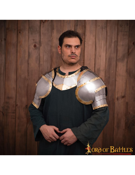 Medieval steel gorget Hussar model...