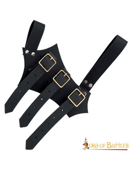 Adjustable medieval baldric for...