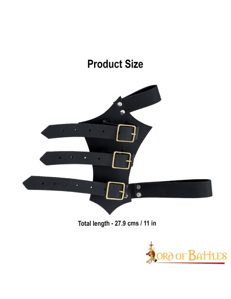 Adjustable medieval baldric for...