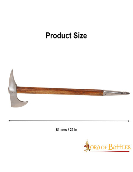 Medieval carbon steel axe, Warrior...