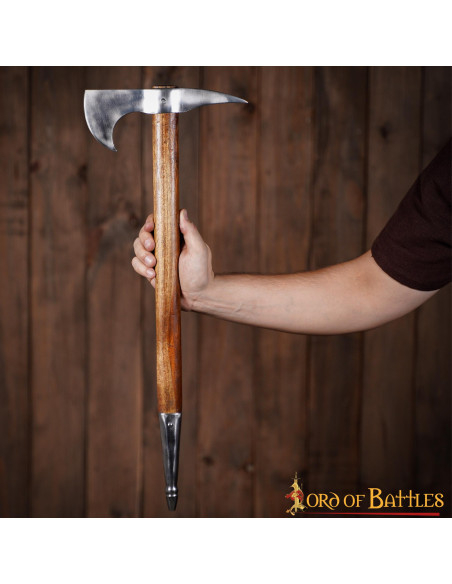 Medieval carbon steel axe, Warrior...