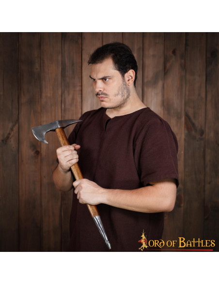 Medieval carbon steel axe, Warrior...