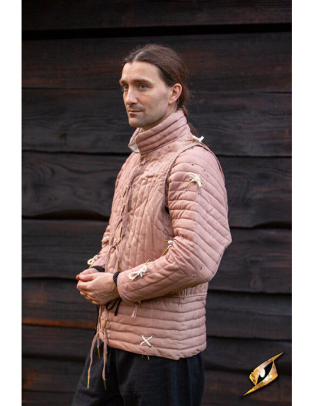 Medieval chivalric gambeson in...