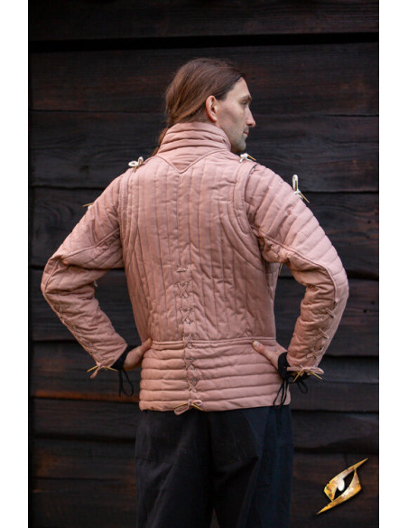 Medieval chivalric gambeson in...