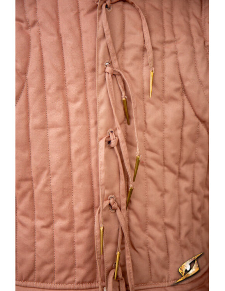 Medieval chivalric gambeson in...