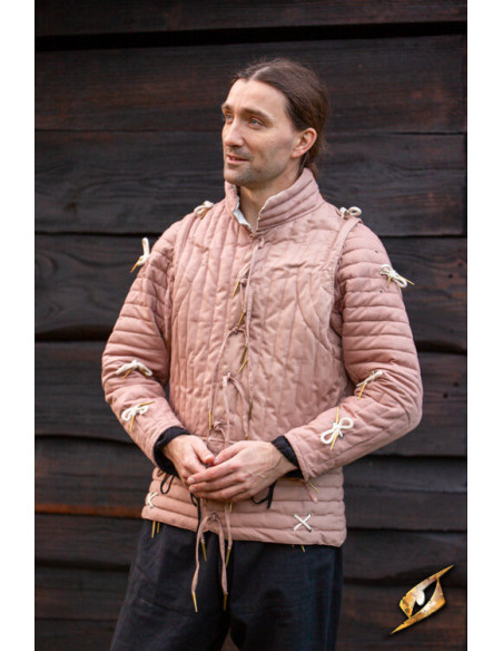 Medieval chivalric gambeson in...