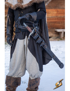 Adjustable sheath for swords in black (75-96 cm.) 2